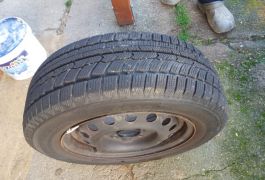 4x plechové disky se zimními pneu hyundai matrix